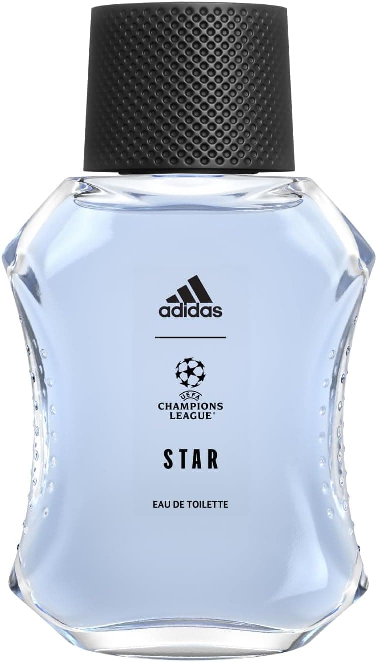 adidas UEFA Star Edition Eau de Toilette, parfum aromatique d'agrumes pour homme, 50 ml - Image 1
