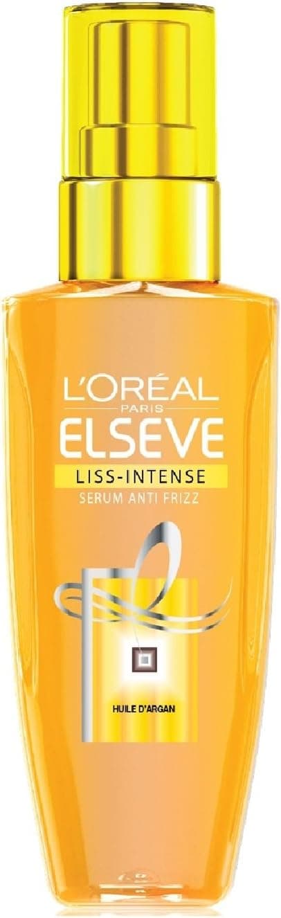L'ORÉAL PARIS Anti-Frizz Serum for Dry, Rough or Unruly Hair - Without Rinsing - Elsève Smooth-Intense - 50 ml - Image 1