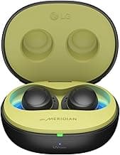 Écouteurs Bluetooth Intra-Auriculaires LG Tone Free Fit DTF7Q avec Technologie sonore Meridian, ANC (réduction Active de Bruit) et UVnano+, Couleur Noire. (Reconditionné)