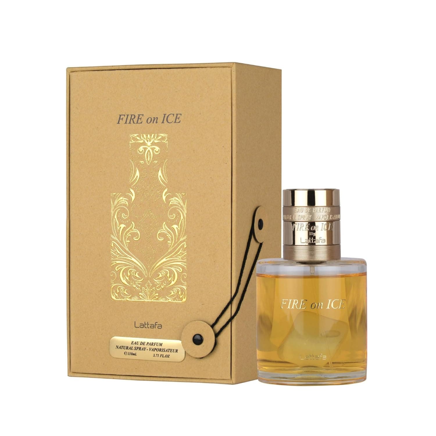 Lattafa Fire On Ice 110ml Unisex Eau de Parfum | Intense Black Raspberry, Ice Rose, Oak Wood & Ambroxan - Image 7