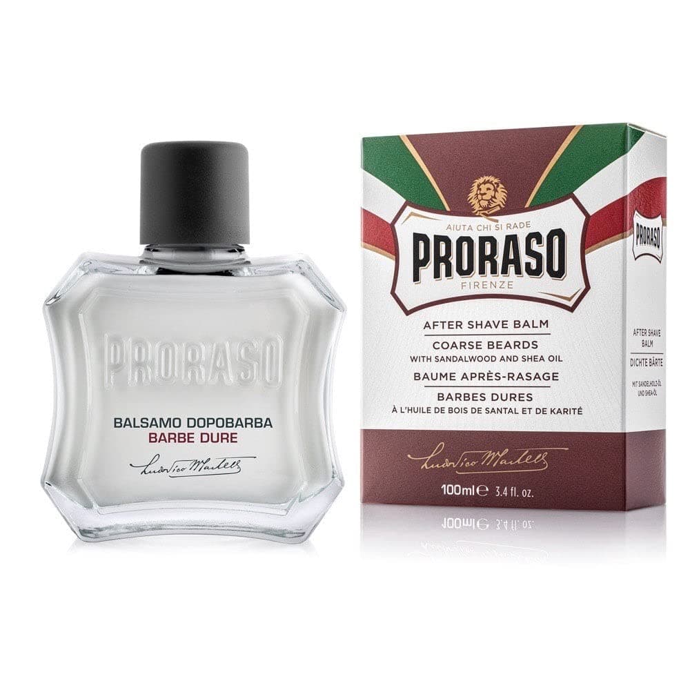 Proraso - Baume Après -rasage - Barbes Dures - à l'huile de bois de santal et de karité - 100 ml - Image 8