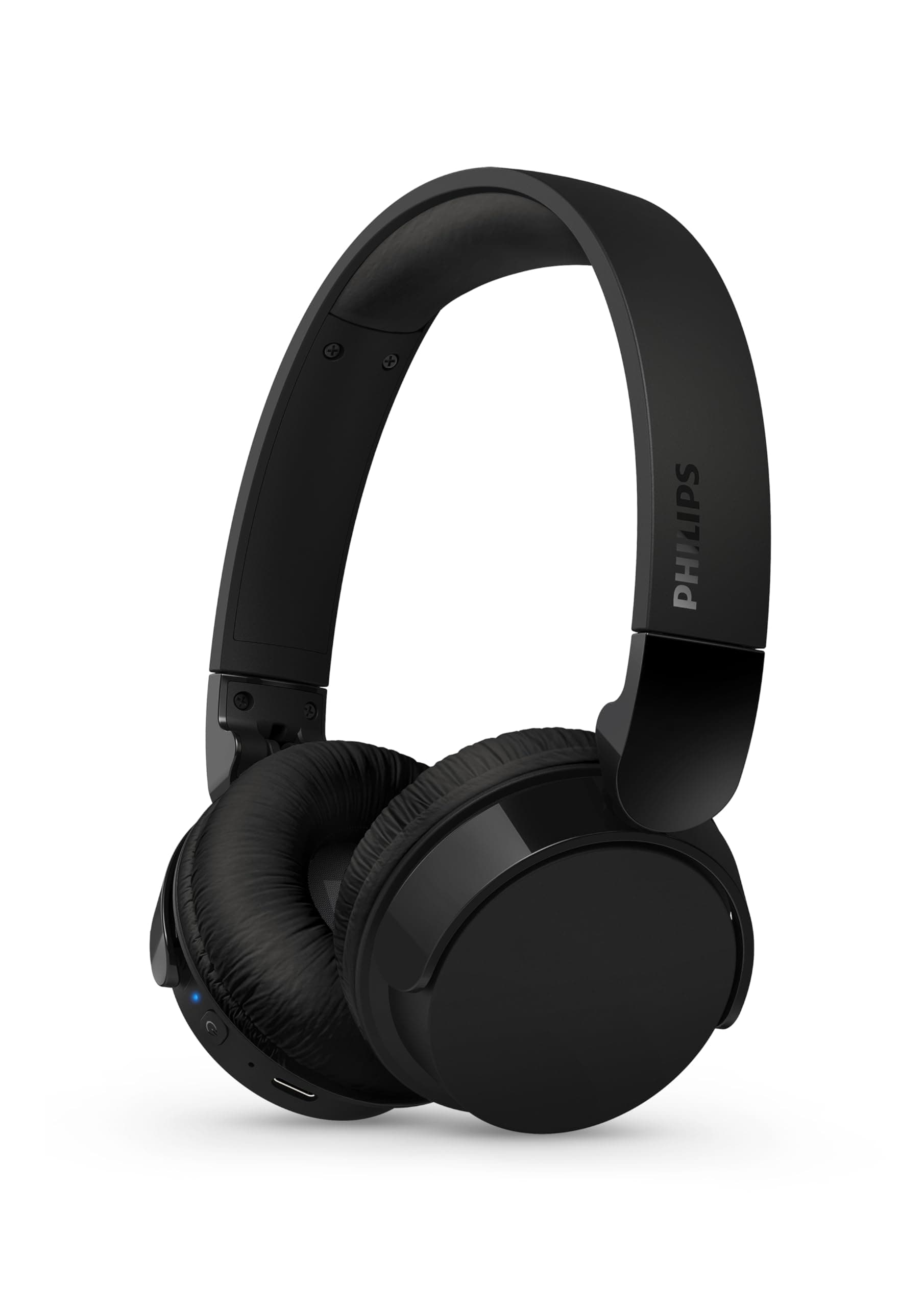 Philips TAH4209BK Casque sans Fil Supra-aural Bluetooth léger, Isolation phonique Passive, 55 Heures d’autonomie, Son Naturel, appels clairs, Basses dynamiques, Recharge en 2 Heures Via USB-C - Noir - Image 9