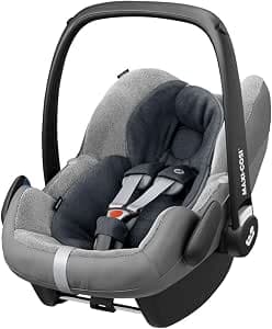 Maxi-Cosi Sponge Cover for Cosi Group 0+ Pebble Plus Car Seat, Fresh Grey