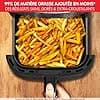 Moulinex Easy Fry & Grill Digital 2-in-1 Oil-Free Fryer + Grill, Capacity 4.2 L, Up to 6 People, 8 Automatic Programs, Temperature Adjustable, Digital Timer, Air Fryer EZ505D10 - Image 7