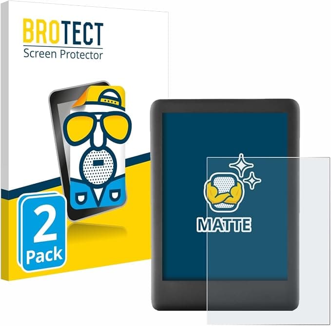brotect Protection Ecran Anti-Reflet pour Amazon Kindle 2019 (10ème Gen.) (2 Pièces) - Film Mat - Image 1