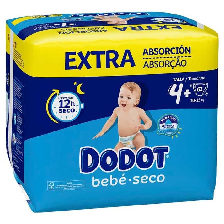 Dodot Baby Dry Extra - Jumbo Pack Size 4-62 pcs. - Image 3