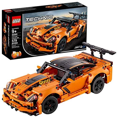 LEGO 42093 Technic Chevrolet Corvette ZR1, 2 in 1 Hot Rod Toy Car Model, Racing Vehicle Collection - Image 3