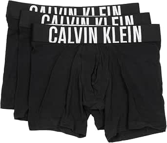 Calvin Klein Men's Boxer Briefs, Black (Black, Black), L