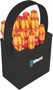 Wera 05004310001 Wera 2go 100, 11-Piece, Red, One Size
