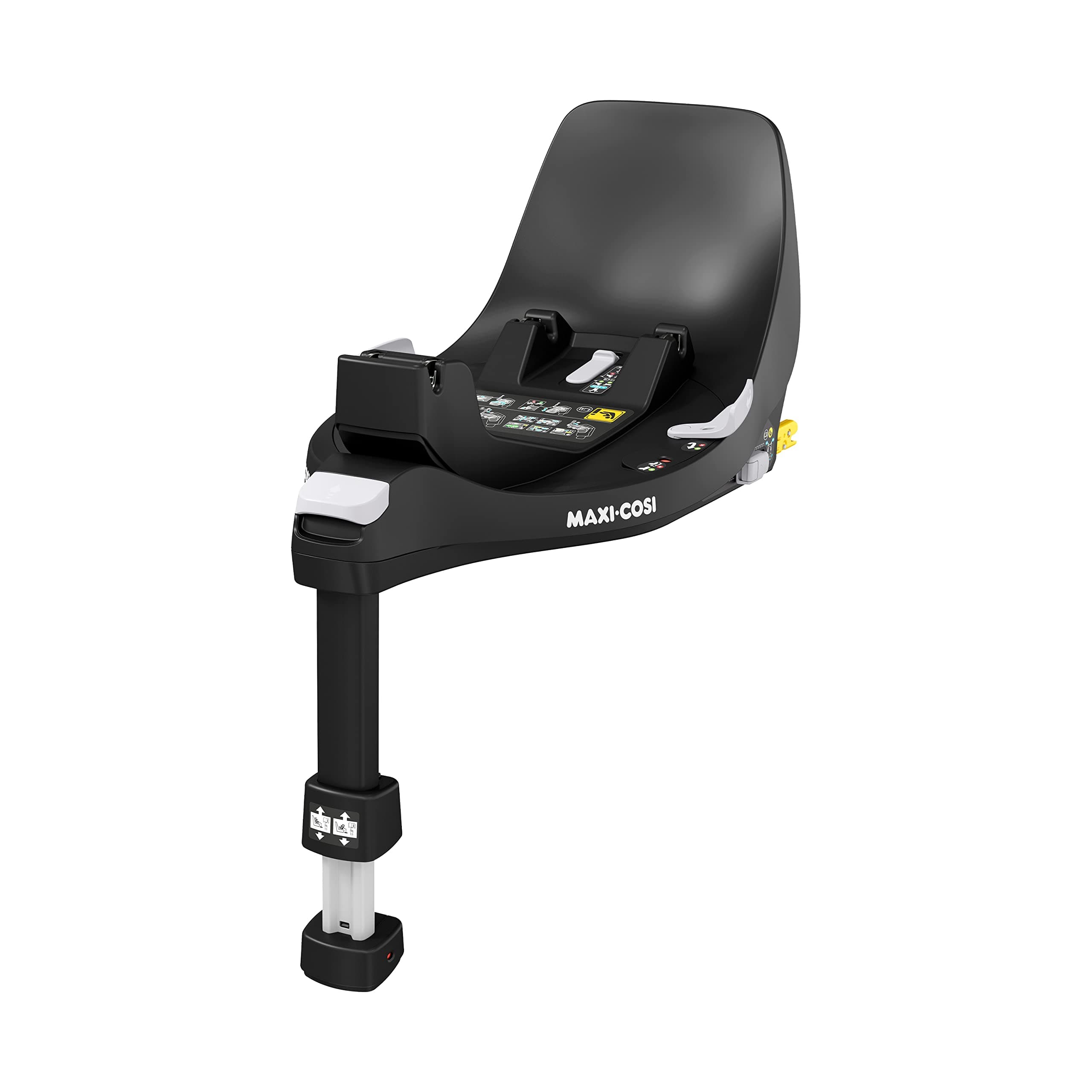 Maxi-Cosi FamilyFix 360 i-Size Base, Swivel Car Seat Base, ISOFIX 360 Swivel Base, 0-4 Years (40-105cm), FlexiSpin One-Handed Rotation, TravelSafe Rotation Lock, Click & Go, Black - Image 1