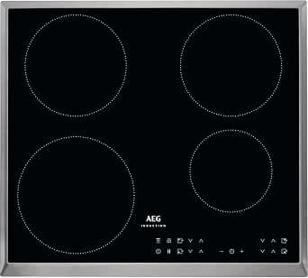 AEG Freestanding Induction Hob 60 cm / 4 Zone with 4 Power Functions for Fast Cooking / 14 Levels / Stainless Steel Frame / Timer / Touch Control Zone / Compatible