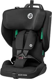 Maxi-Cosi Nomad Plus, Folding Car Seat, 15 Months - 4 Years, 67 - 105 cm, Portable Travel Car Seat, Ultra-Compact and Lightweight, Side Impact Protection, for Any Car, Authentic Black