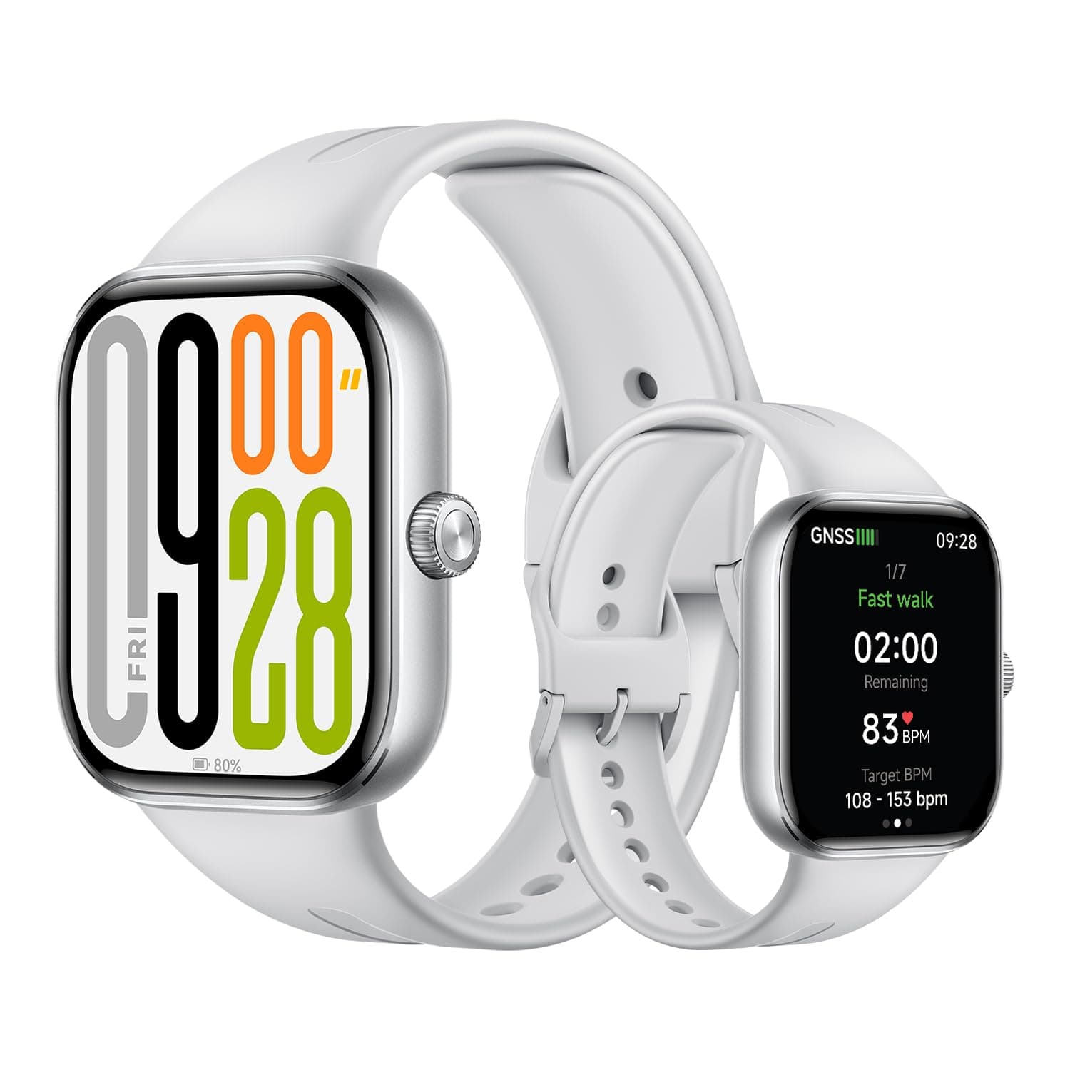 XIAOMI Redmi Watch 5 Smart Watch, Sport and Fitness Tracker, 53 mm AMOLED Display, Up to 24 Days of Battery Life, 150+ Sports Modes, Heart Rate Monitoring, Sleep Tracking, Grey - Image 1