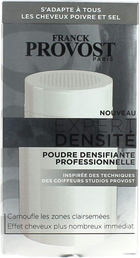 FRANCK PROVOST - Expert Density Men's Powder Densifying Powder for Hair Pepper and Salt - 14 g - Image 1