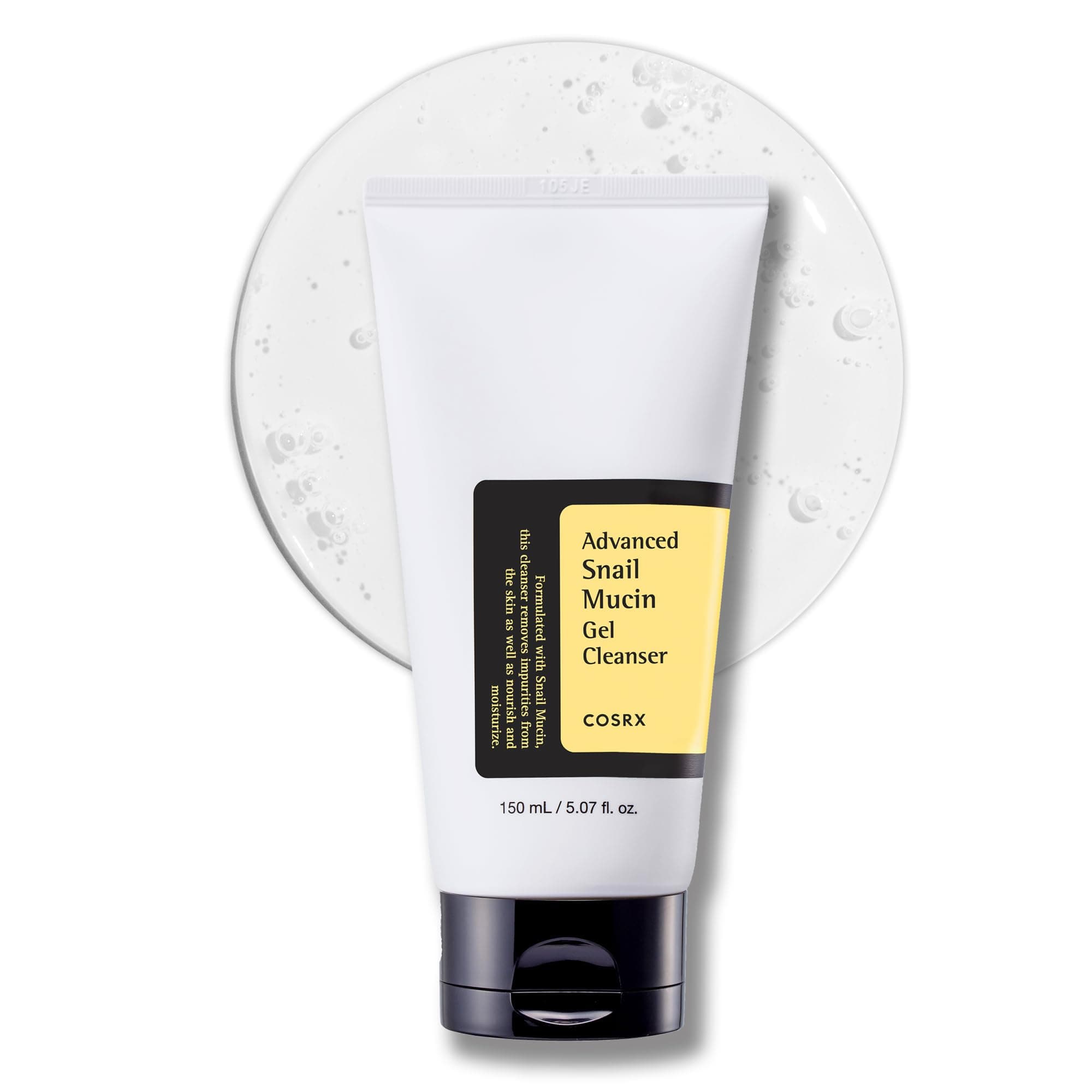 COSRX Advanced Snail Mucin Gel Cleanser, 150 mL | Gel nettoyant quotidien riche pour peau sèche et sensible | Soin de la peau coréen, non testé sur les animaux, sans parabènes, Korean Skincare - Image 10