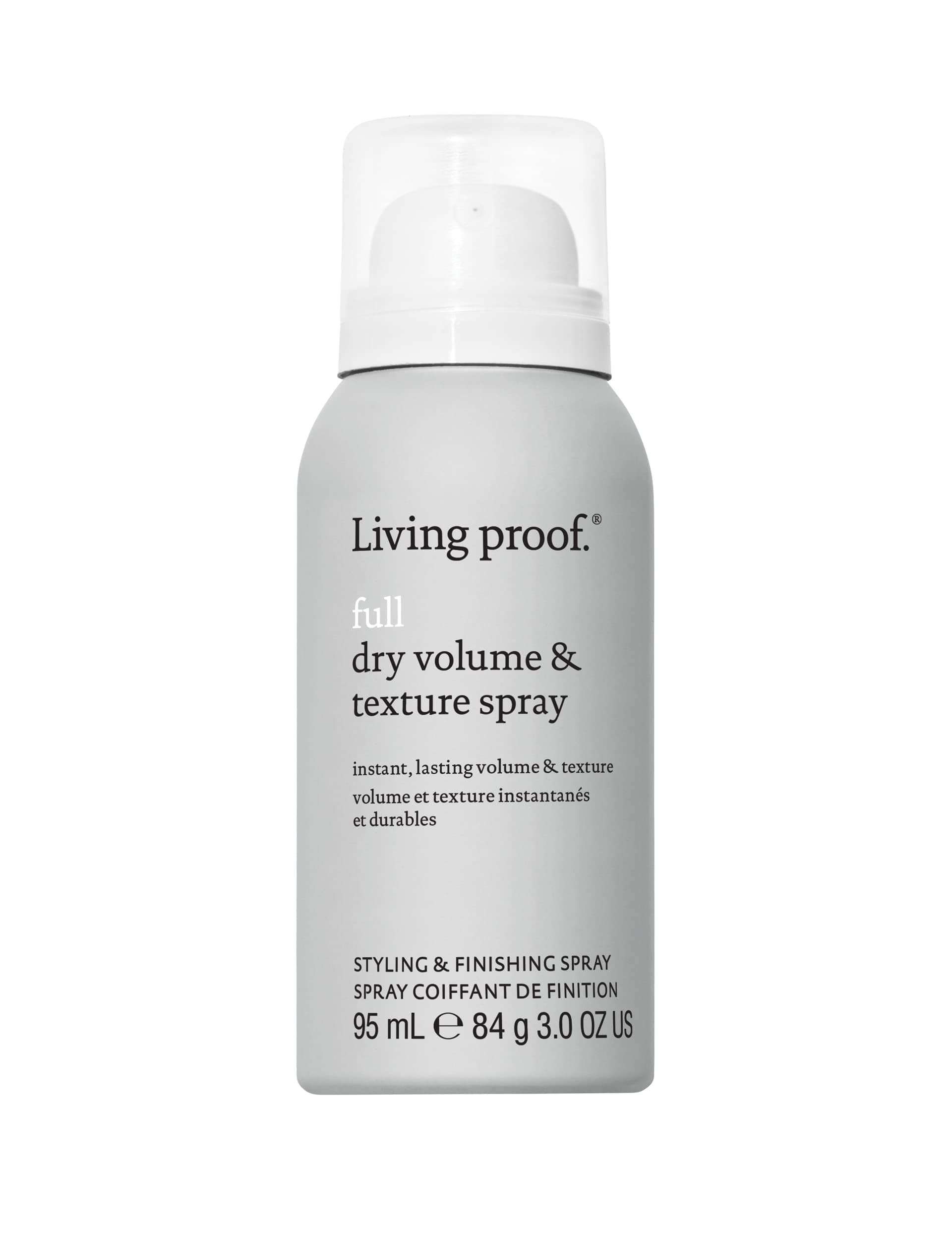 Living Proof Full Dry Volume & Texture Spray | Texturizing Spray for Fine and Thinning Hair for Volume and Body | Heat Protection and Natural Look | 95 ml