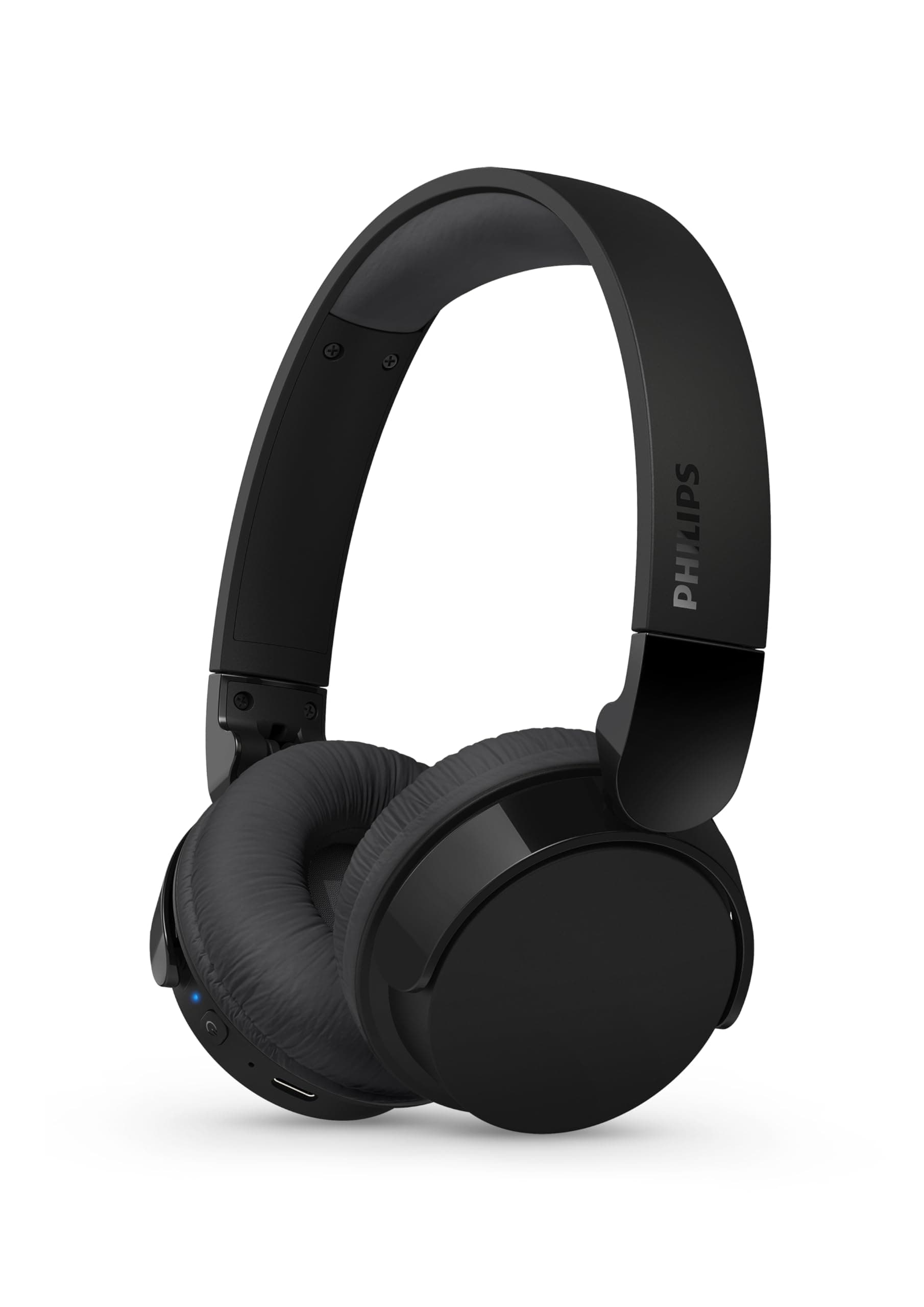 Philips TAH3209BK Casque sans Fil Supra-aural Bluetooth léger, Isolation phonique Passive, 25 Heures d’autonomie, Son Naturel, appels clairs, Basses dynamiques, Recharge en 2 Heures Via USB-C - Noir - Image 9