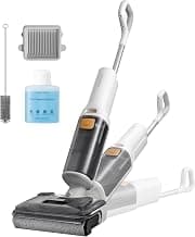 roborock F25 GT Aspirateur Laveur,Complete Nettoyeur de Sol 20 kPa,Aspirateur sans Fil Autonettoyage à Haute température de 90 °C, inclinable à 180° Nettoyage Deux Bords