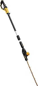 DEWALT - XR 18V brushless pole hedge trimmer - 25mm cutting capacity - speed of 2800 cps/min - lasts 75min/Load - DCMPH566N-XJ