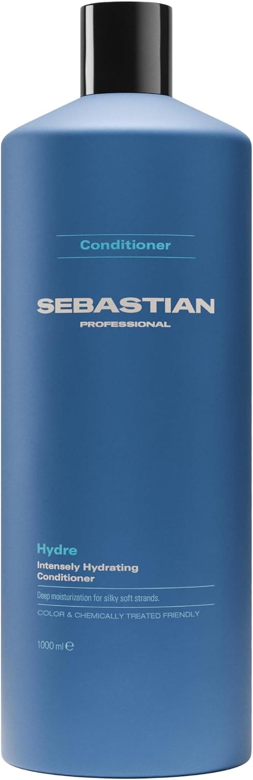 Sebastian Professional Hydre – Après-shampoing hydratant professionnel, soin riche qui démêle et adoucit sans alourdir les cheveux secs – 1000 ml - Image 1