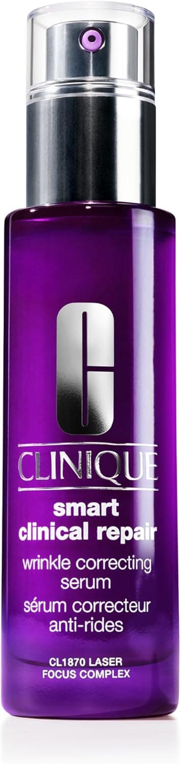 Clinique Smart Clinical Repair Sérum Visage Correcteur Anti-Rides Acide Hyaluronique, Peptides 9.5% + Rétinoïde 1% | Anti-Âge