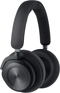 Beoplay HX Premium Circumaural Wireless Bluetooth Headphones with Noise Reduction, Up to 40 Hours of Playtime, 6 Microphones, Comfortable Headphones for Music and Home Work - Black