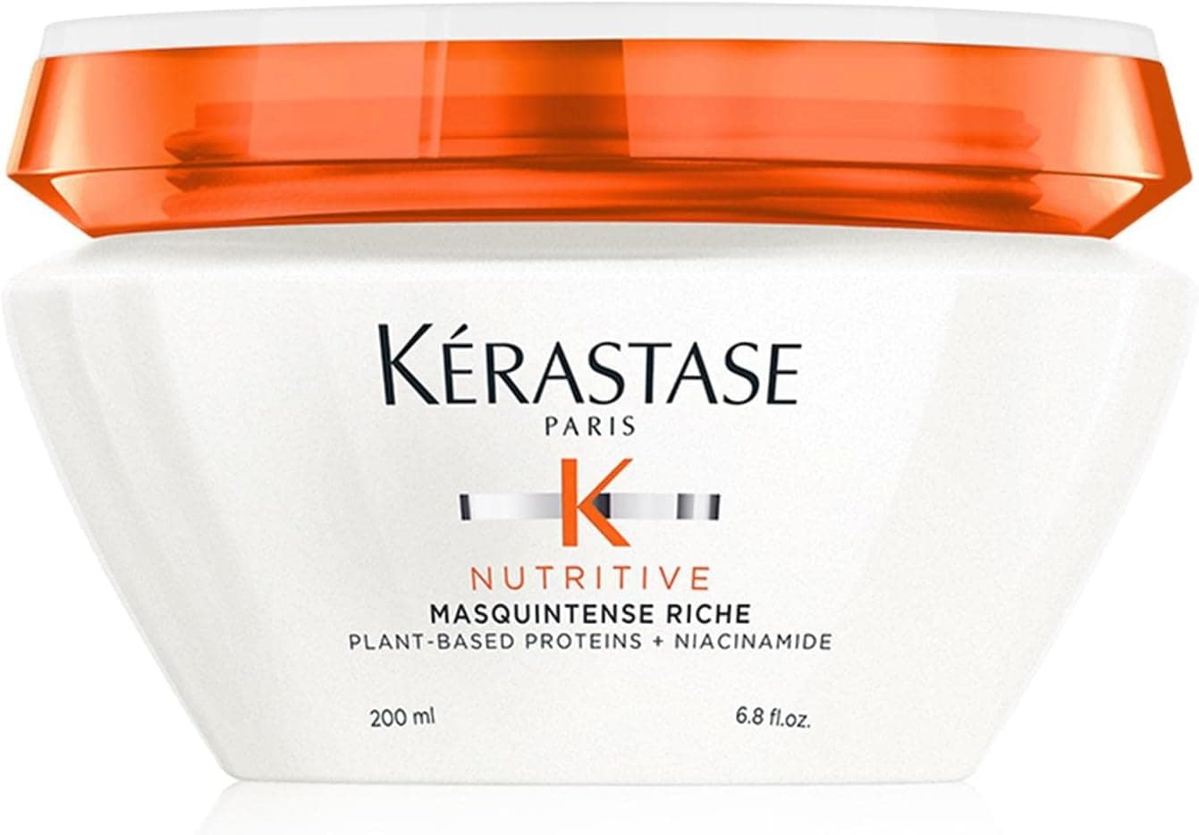 KÉRASTASE Nutritive - Rich Masquintense - High Nutrition Hair Mask - Niacinamide & Vegetable Proteins - +89% Immediate Nutrition Up to 72H* - Dry to Very Dry Hair - 200ml