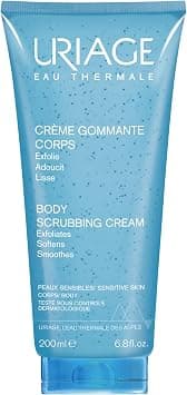 Uriage Body Exfoliating Cream - Natural Silica Beads - 3-in-1: Exfoliates, Softens, Smooths - Removes Dead Cells, Suitable for Sensitive Skin - Creamy - Floral Fragrance - 200 ml - Image 1