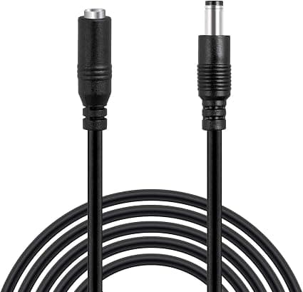 Wicked Chili DC Extension Cable (10m) Compatible with Philips HUE Lightstrip Plus White and Color Ambiance (71903/55/PH Version 2015, 2016, 2017) Extension Between Power and Controller - Image 1