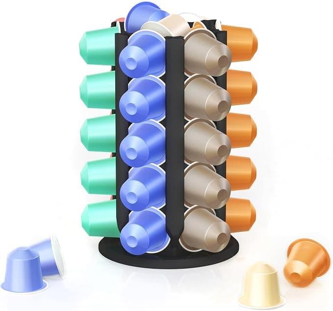 Nespresso Capsule Holder (Over 30 Capsules) - Capsule Dispenser - Capsule Holder, Capsule Holder, Capsule Tower - Image 1