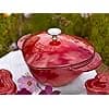 STAUB Cast Iron Casserole "Heart", Ø 20 cm, 1.75 L, Cherry - Image 7