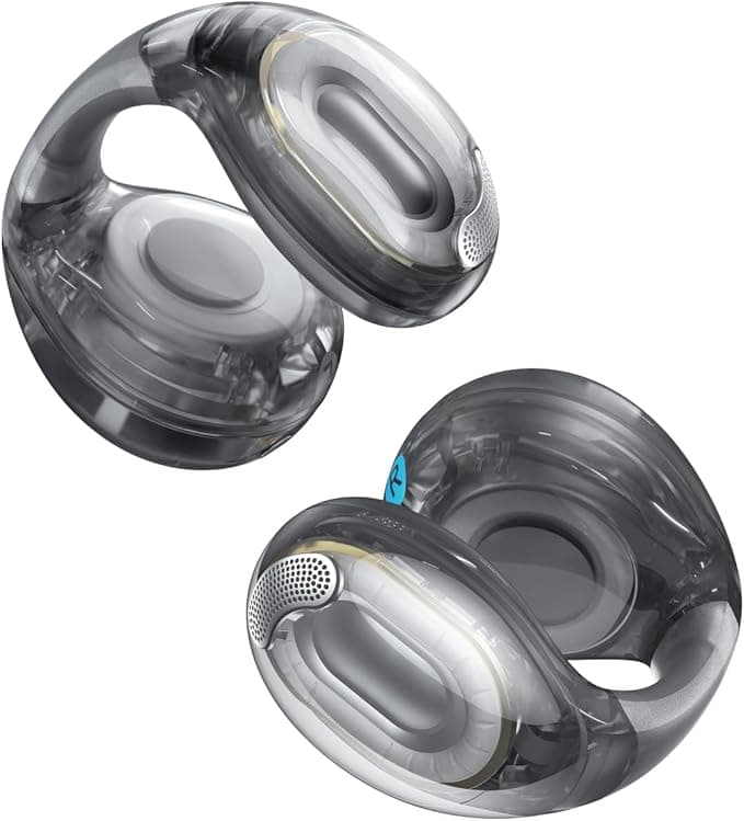 Soundcore C40i by Anker, Flexible Open Clip Earphones, Button Controls, Lightweight Comfort, Stable Fit with Ear Hooks, and Speakers for Clear and Expansive Sound
