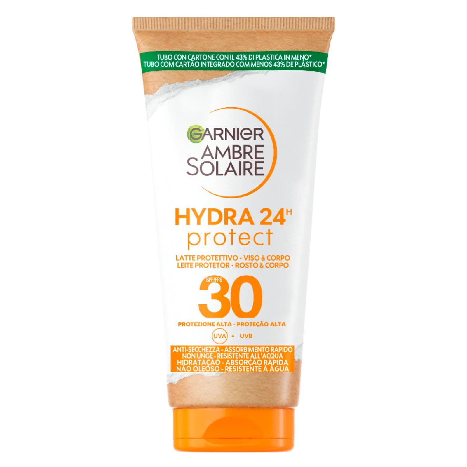 Garnier Ambre Solaire Crème Solaire Hydratant Protection Solaire Lait SPF 30, 50 ml - Image 3