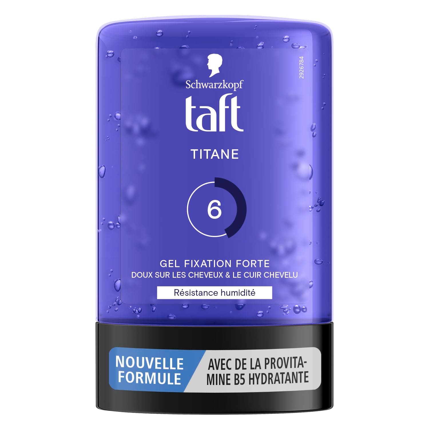 Taft - Schwarzkopf - Styling Tube Gel - Titanium Gel - Moisture Resistance - Strong Hold - Gentle on Hair - Long Lasting Hold - No Sticky Effect - Formula Provitamin B5-300ml - Image 1