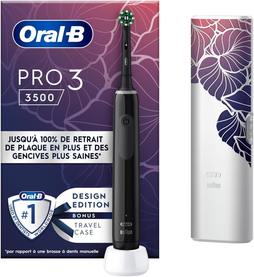 Oral-B Oral-B Pro 3 3500 Brosse À Dents Électrique Noire