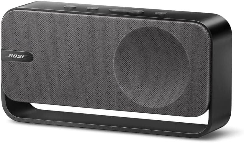 Bose Soundlink Home Enceinte, Premium, Enceinte d’étagère Portable, sans Fil et Bluetooth, Jusqu’à 9 Heures d’autonomie, Gris Froid