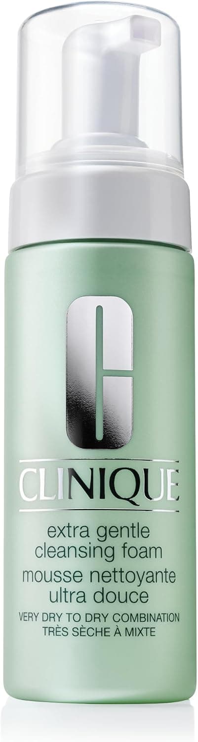 Clinique Basic 3 Temps Mousse Nettoyante Extra-Douce pour Peaux sèches et sensibles, 125 ml - Image 1