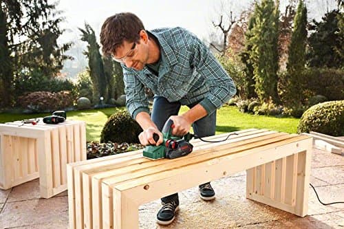 Bosch Hand planer PHO 2000 (680 W, planing width 82 mm, cutting depth 0-2 mm, rebate depth 0-8 mm, planer blade, carton packaging) - Image 3