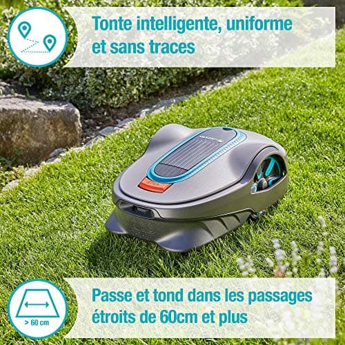 Gardena SILENO Life: Robot Lawnmower for Area up to 1000 m², Easy-Pass Function, Slopes up to 35%, Quiet, Version FR/NL (15102-26) - Image 6