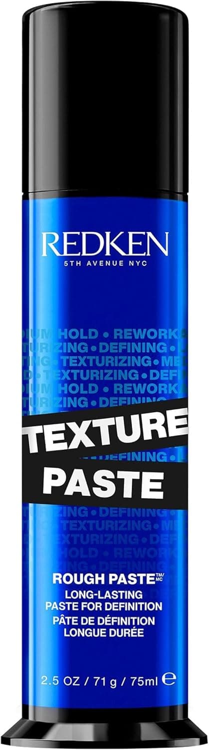 REDKEN Texturize - Pâte Fixante Longue Durée - Cire Coiffante Pour Homme & Femme - Spécial Style Non Structuré & Ebouriffé - Fini Souple - Tous Types de Cheveux - Spray 75 ml