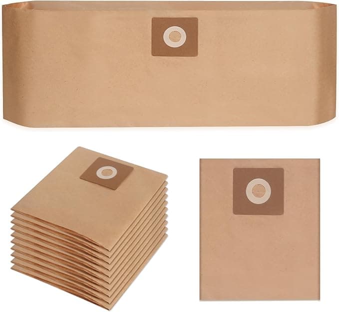 Bosch 10 Replacement Vacuum Cleaner Bags for Bosch AdvancedVac 20 2609256F33 Paper