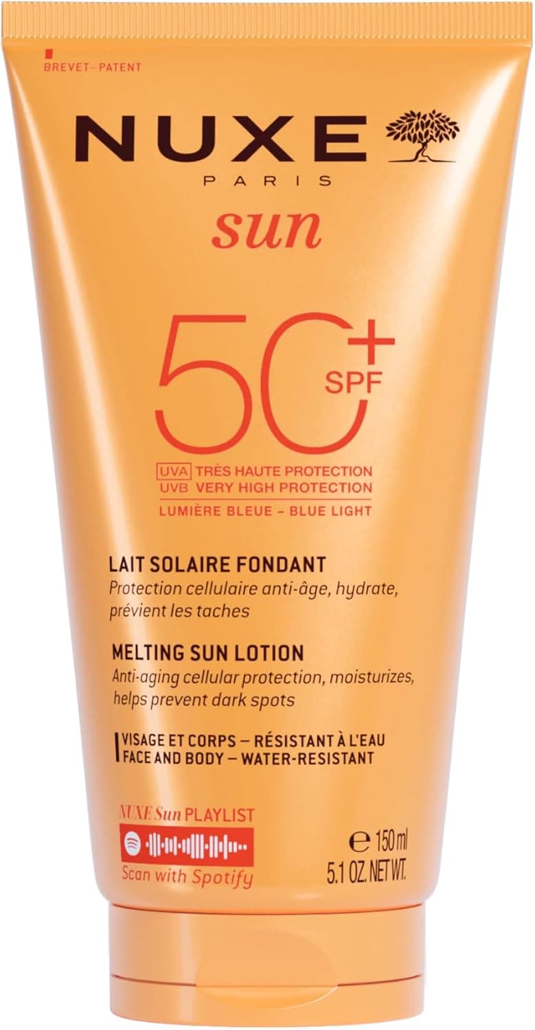 Nuxe sun lait fondant haute protection spf50 150ml