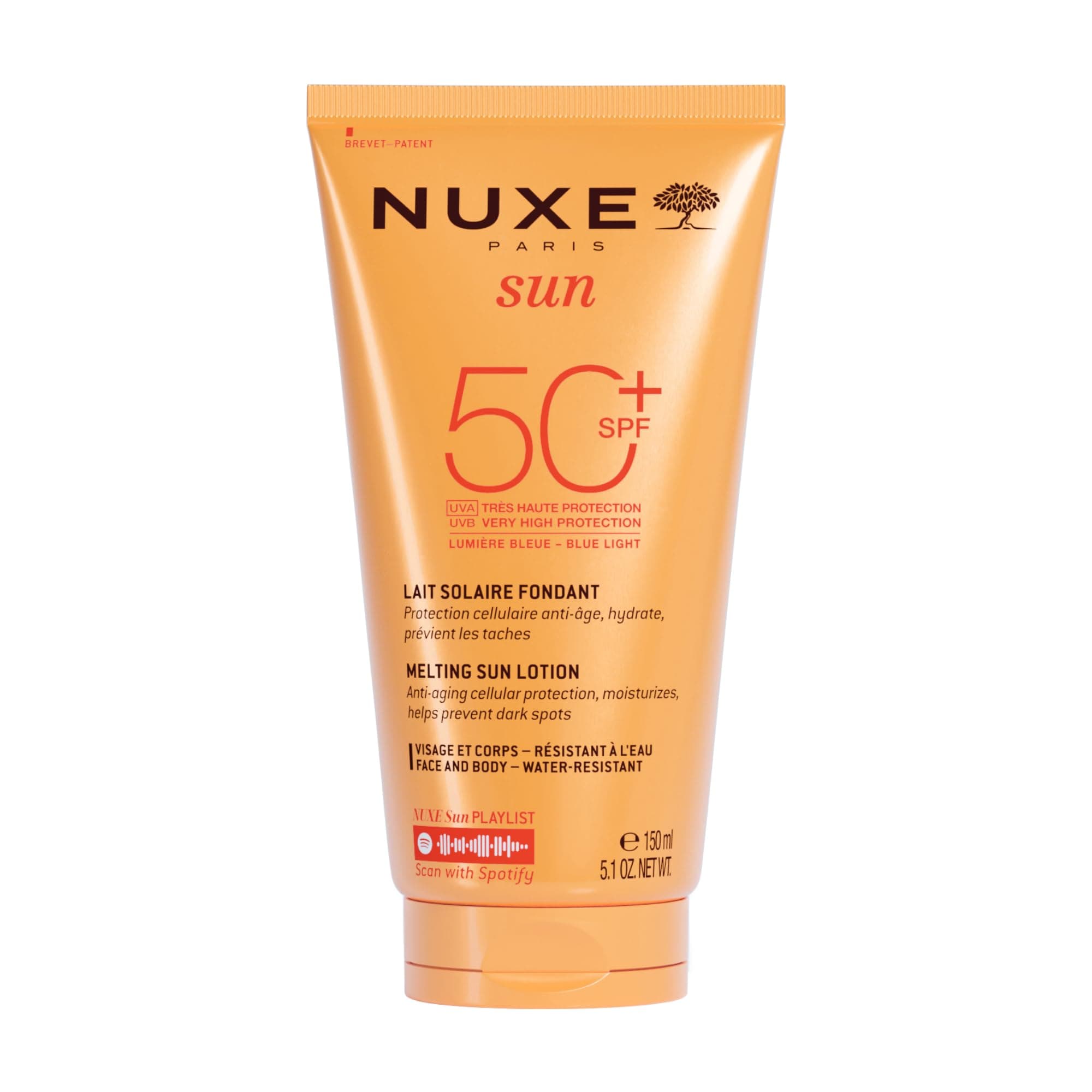 Nuxe sun lait fondant haute protection spf50 150ml - Image 7