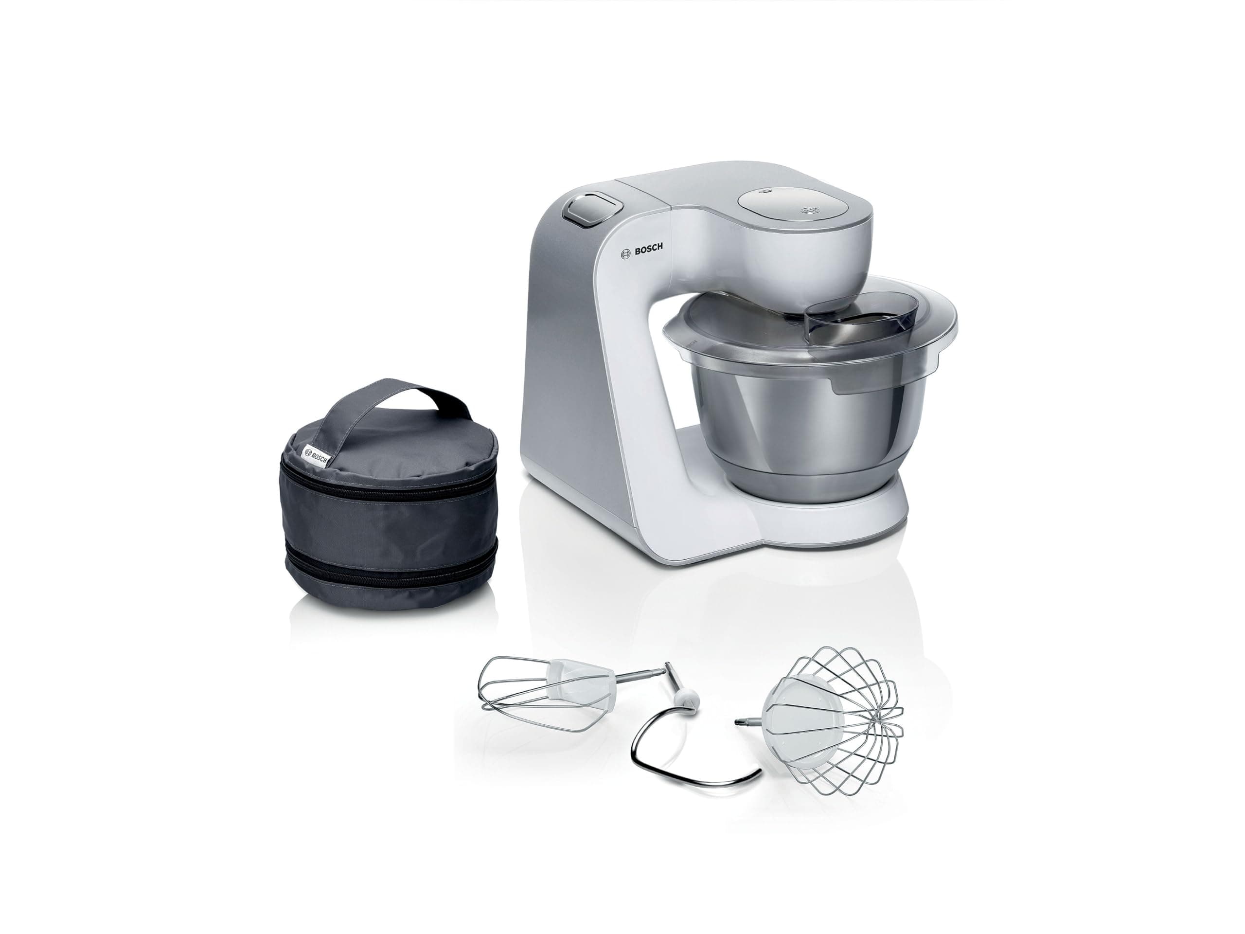 Bosch BOSCH MUM58200 Series 4 - 1000 W Pastry Processor, White, Silver