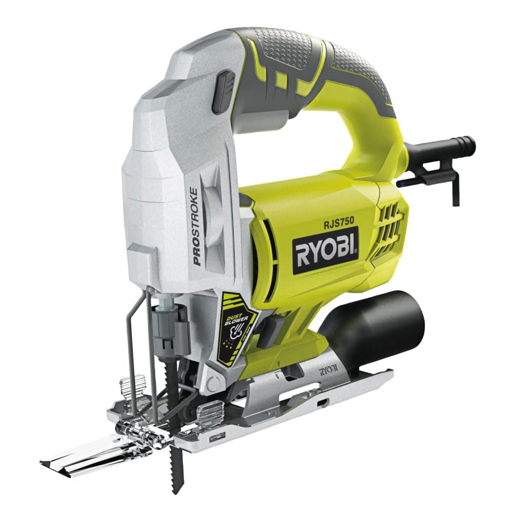 Ryobi Ryobi Ryobi Electric Jigsaw 500w 75mm Wood Rjs750-g