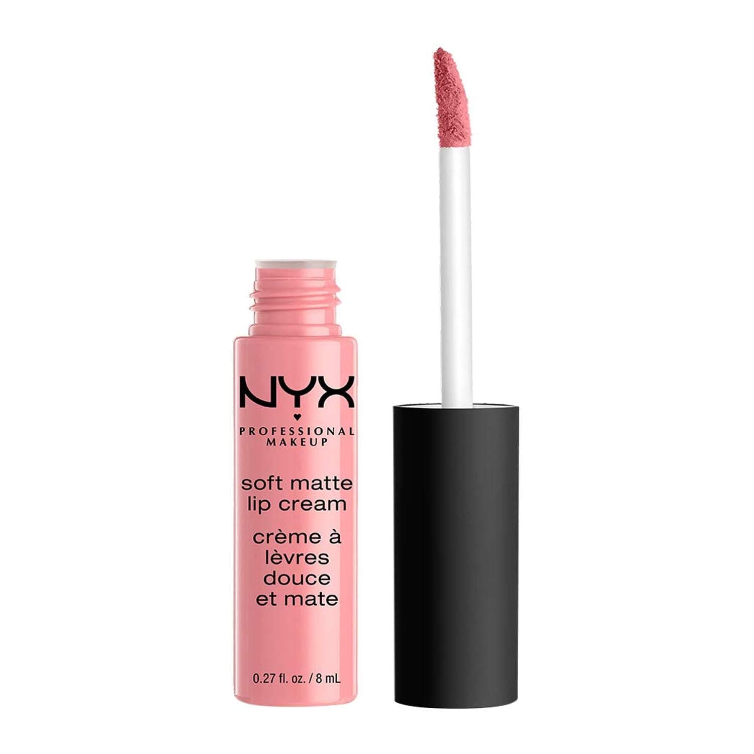 NYX Professional Makeup Rouge à Lèvres Soft Matte Lip Cream, Fini Mat Crémeux, Couleur Ultra-Pigmentée, Tenue Longue Durée, Teinte : Istanbul (06) - Image 7