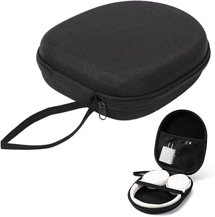 Headphone Case for JBL Tune 510BT 520BT 770NC 760NC 720BT 710BT and JBL Live 670NC /770NC Travel Bag, Portable Protective Travel Case, Earphone Storage Bag with Mesh Bag, (Black)