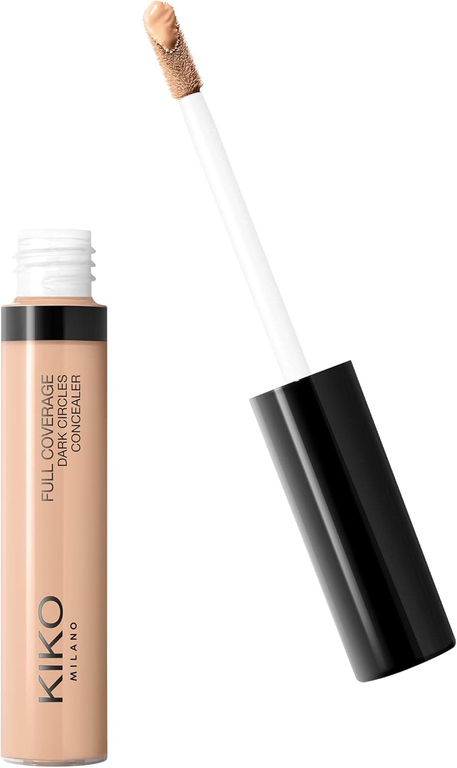 KIKO Milano Correcteur de cernes à couverture complète 07 | Correcteur liquide à haute couverture pour le visage et les yeux - Image 1