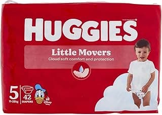 Huggies Pannolino Ultra Comfort Pannolino per Bambini Taglia 5 par 11-25 kg, 42 Pezzi