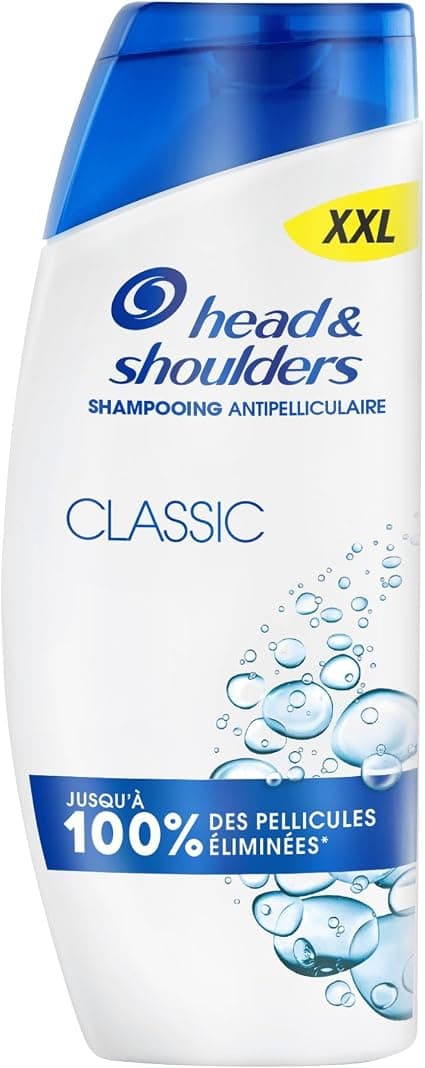 Head & Shoulders Classic Anti-Dandruff Shampoo 620 ml. Daily use. Up to 100% of dandruff eliminated, clinically proven. All hair and scalp types - Image 1
